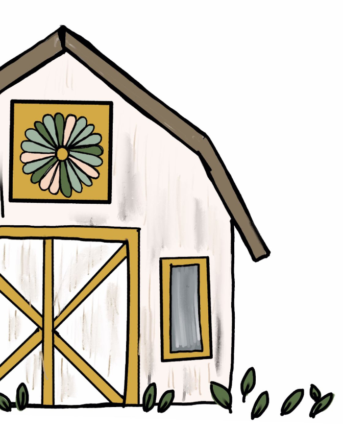 Name-Barn Quilts Daisy–Tag-Nature_Collection-Fall