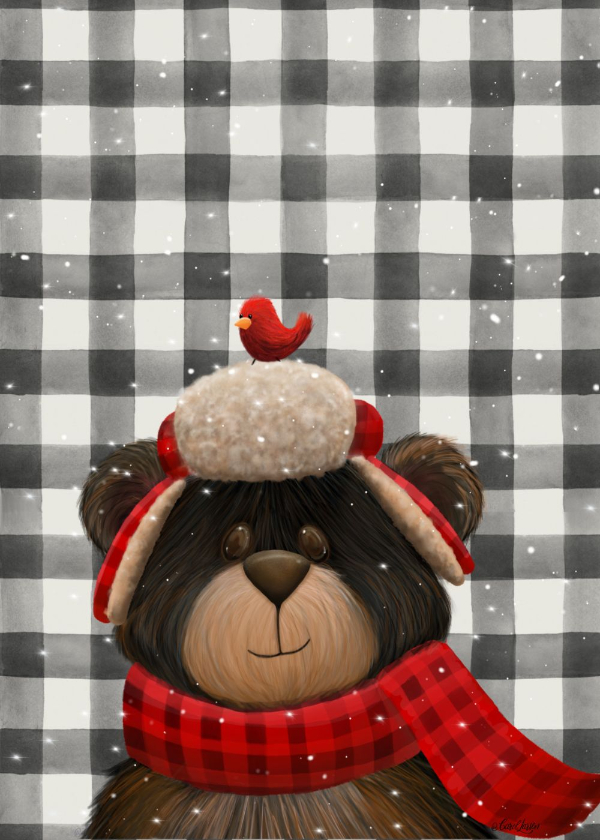 Name-Bear._Tag Christmas Animals_Collection-Winter