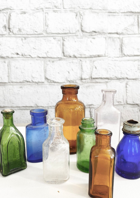 Name-Colourful Glass Bottles_Tag-Vignettes_Collection_Fall