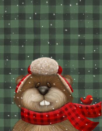 Holiday Beaver Christmas