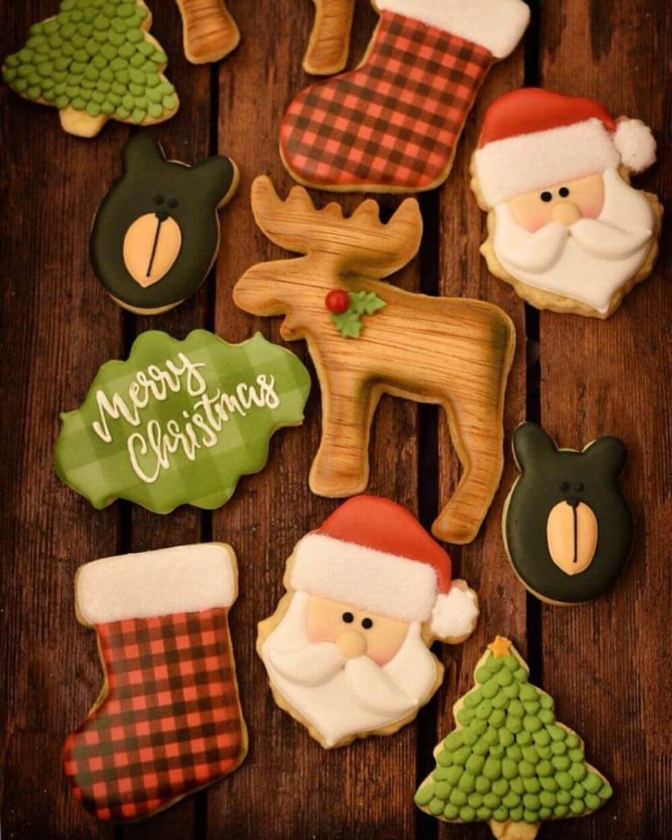 Name-Woodland Santa_Tag-Celebrations Vignettes_Season-Winter Christmas