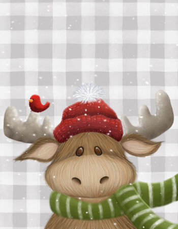 Holiday Moose Christmas