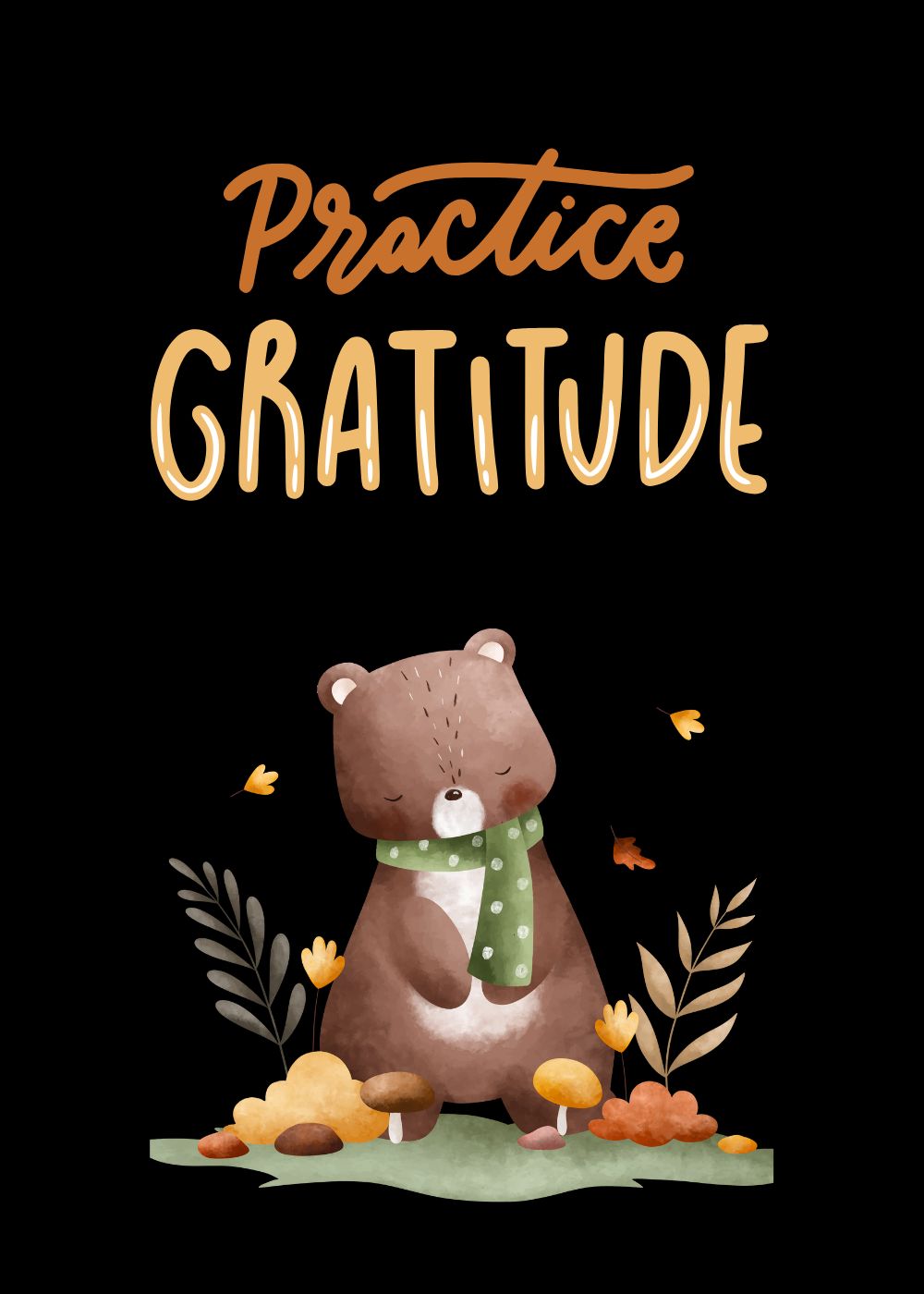 Fall Gratitude All My Forest Friends 1