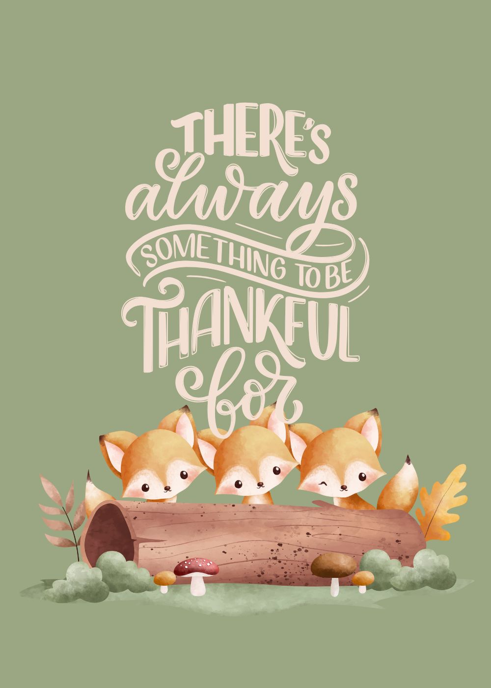 Fall Gratitude More Forest Friends 1