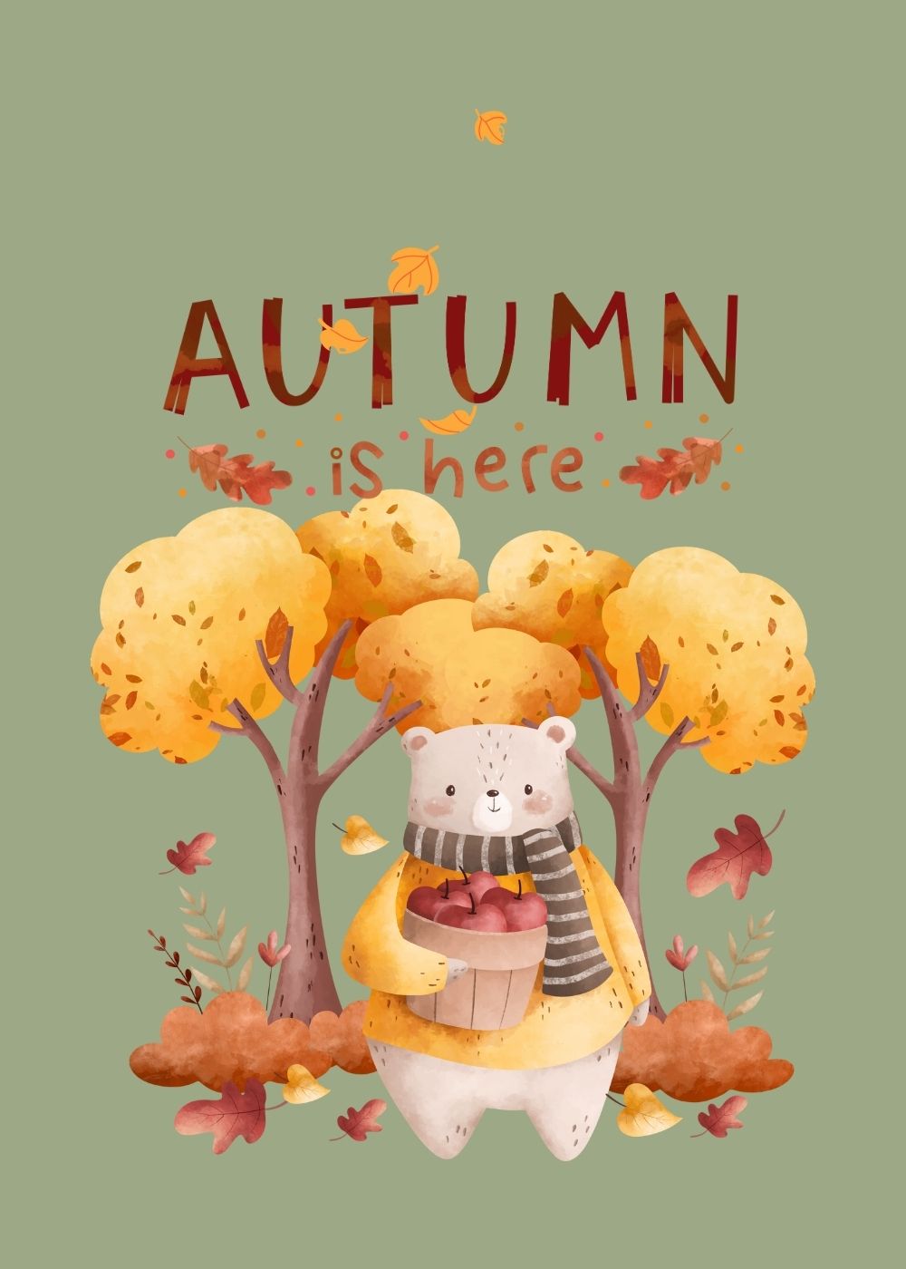 Fall Gratitude Bountiful Bears 12