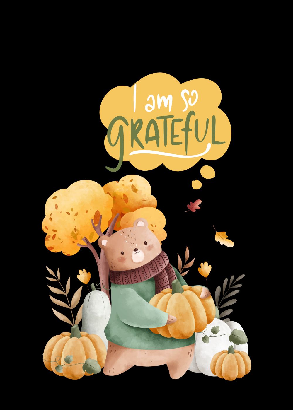 Fall Gratitude All My Forest Friends 12