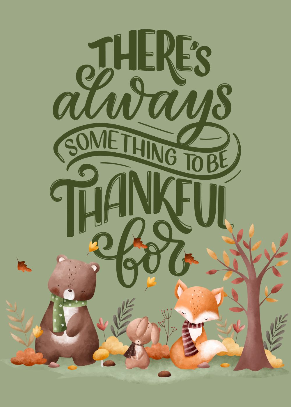 Fall Gratitude Bountiful Bears 2