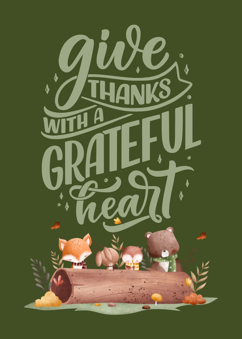 Fall Gratitude Bountiful Bears 3