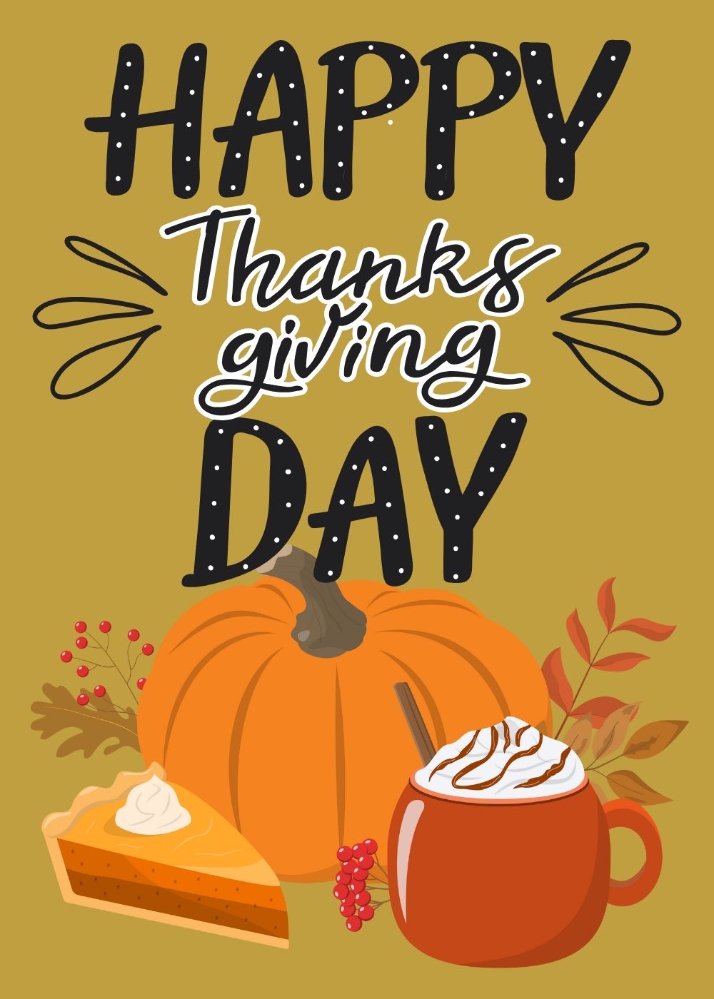 Fall Thanksgiving Let's Celebrate 3