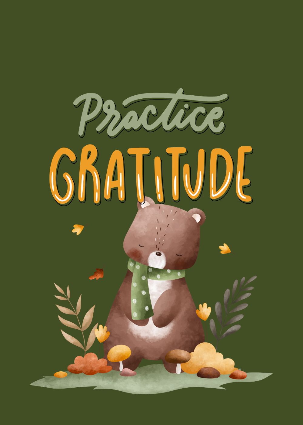 Fall Gratitude Bountiful Bears 4