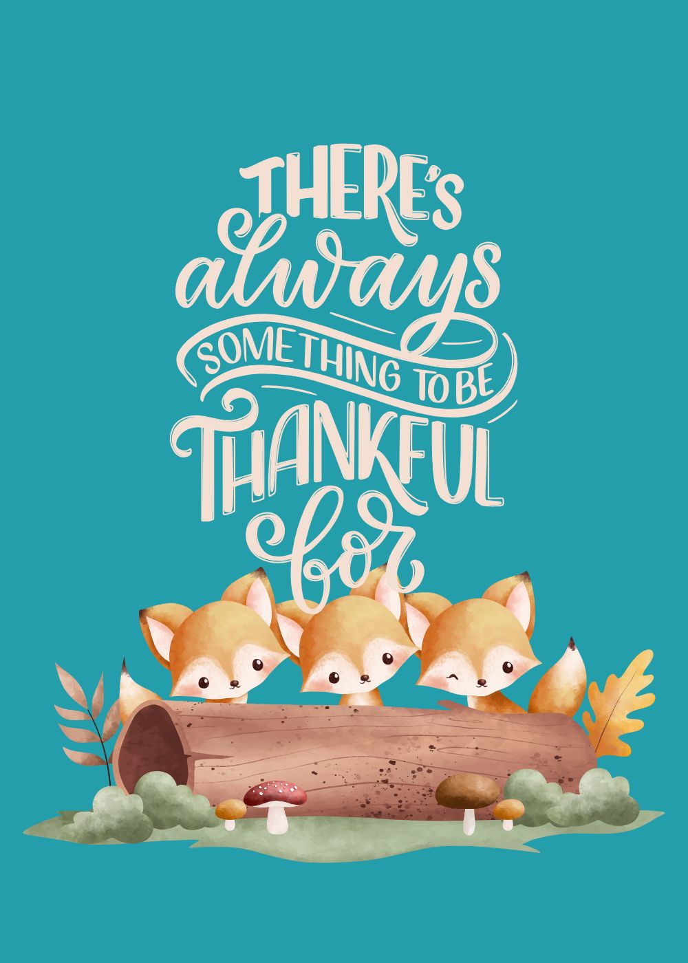 Fall Gratitude Foxy Gratitude 5
