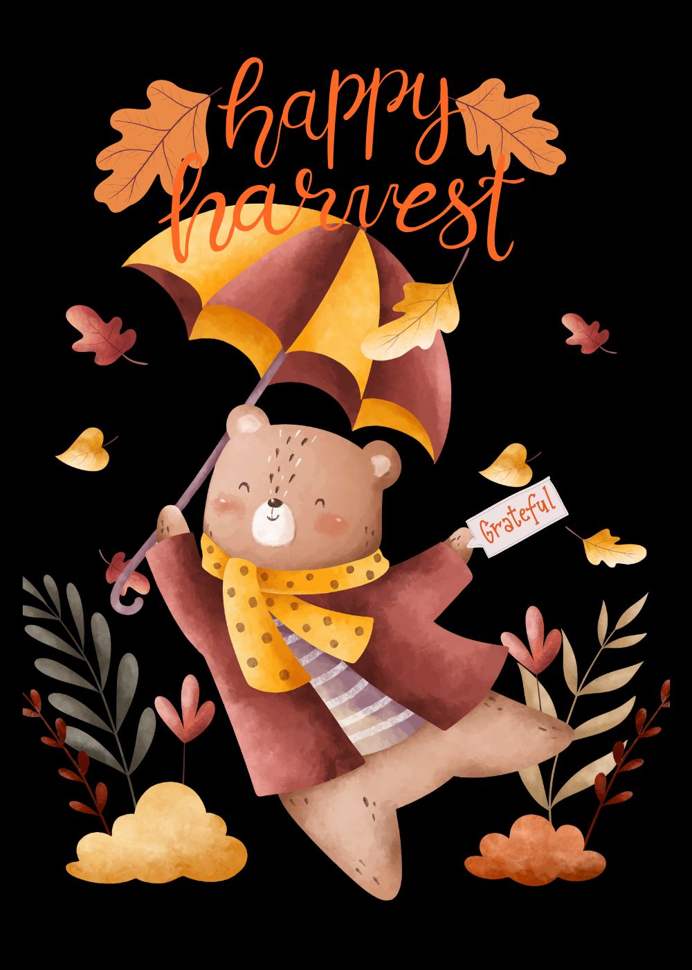 Fall Gratitude All My Forest Friends 5