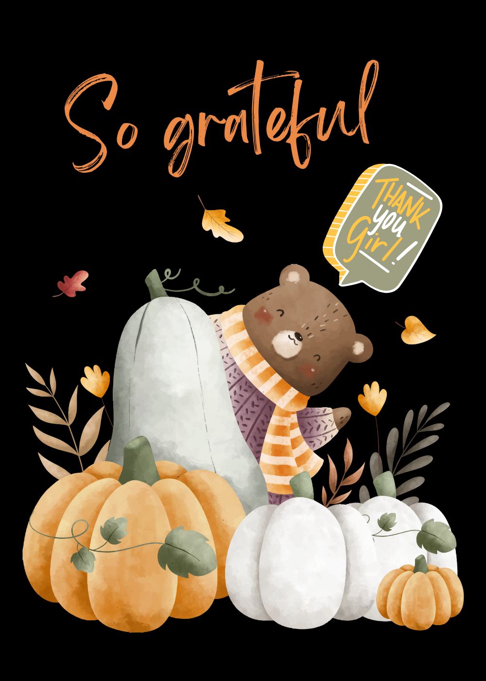 Fall Gratitude All My Forest Friends 8
