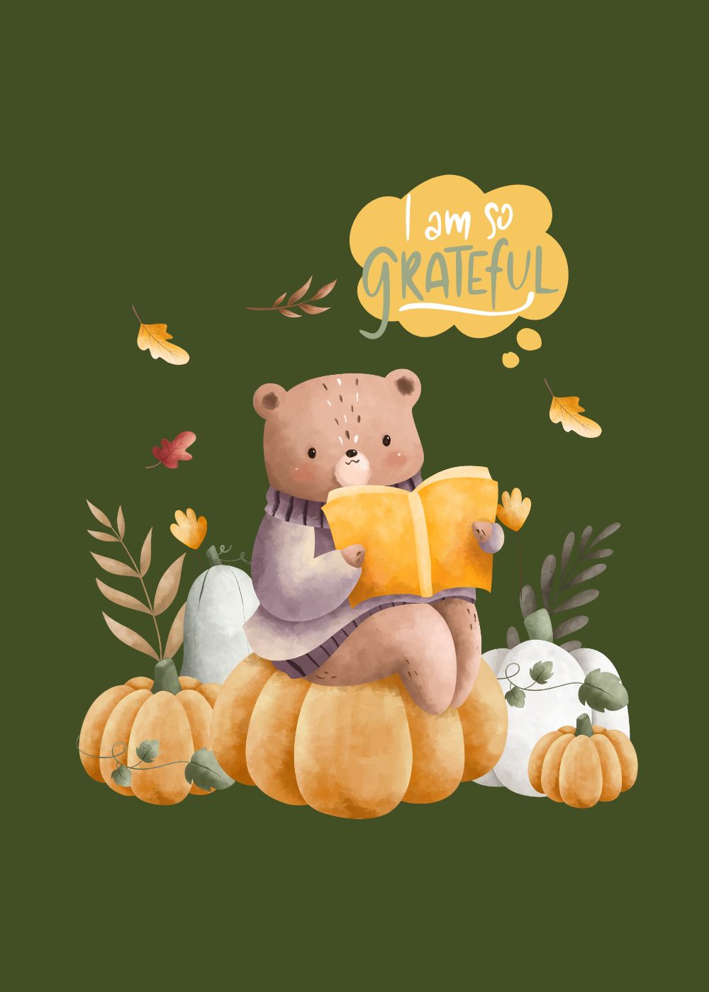 Fall Gratitude Bountiful Bears 8