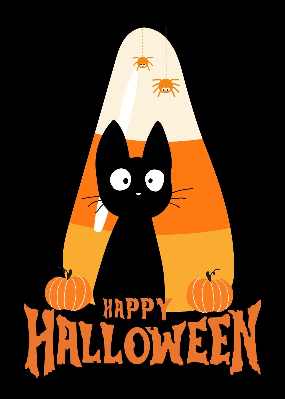Fall Halloween Boo Kitty Boo Bat 8