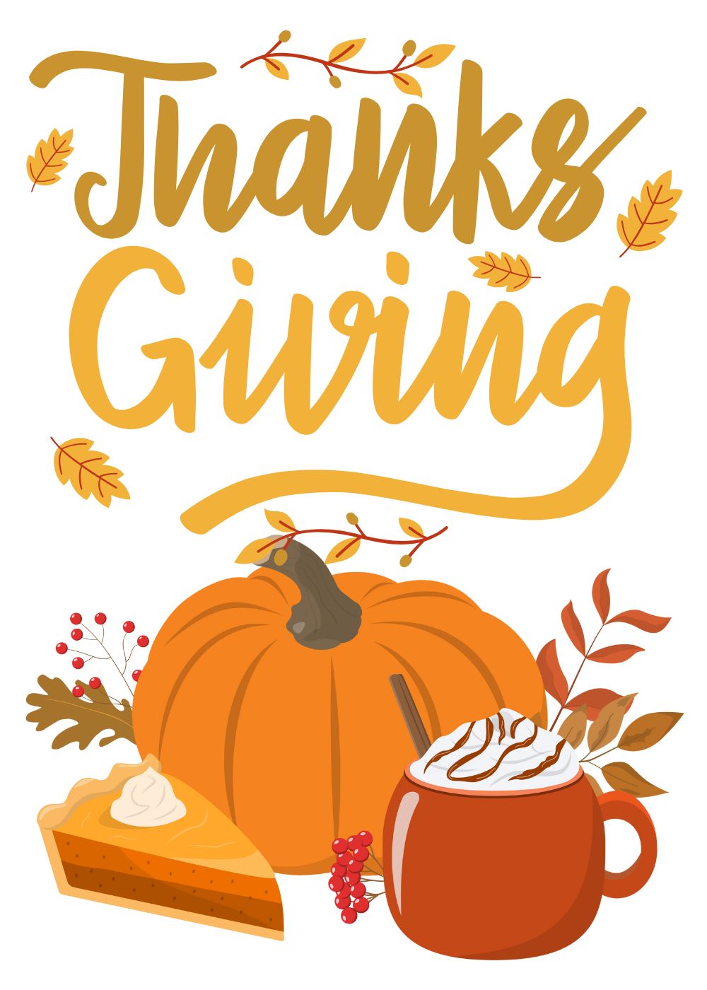 Fall Thanksgiving Let's Celebrate 8
