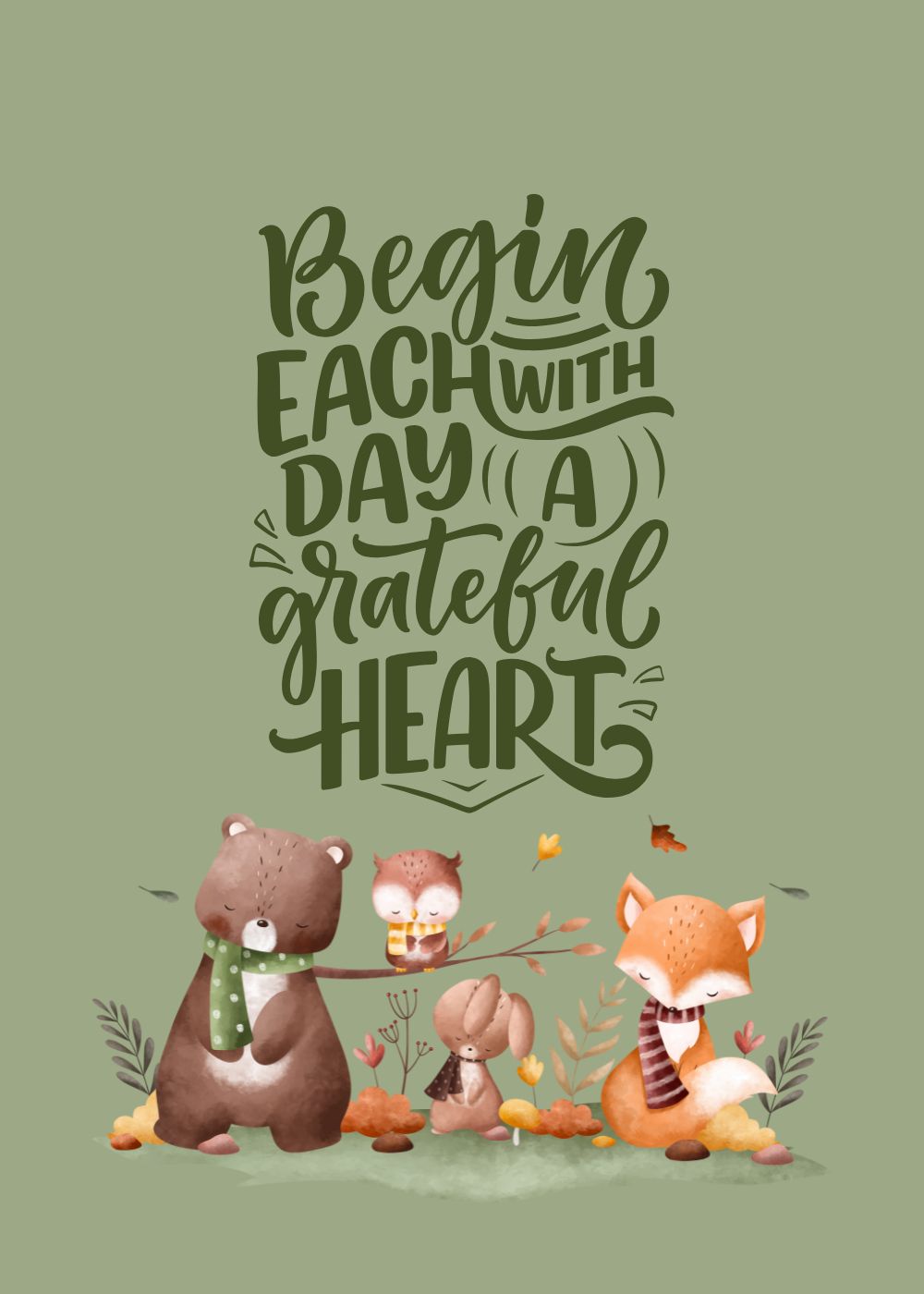 Fall Gratitude Bountiful Bears 9