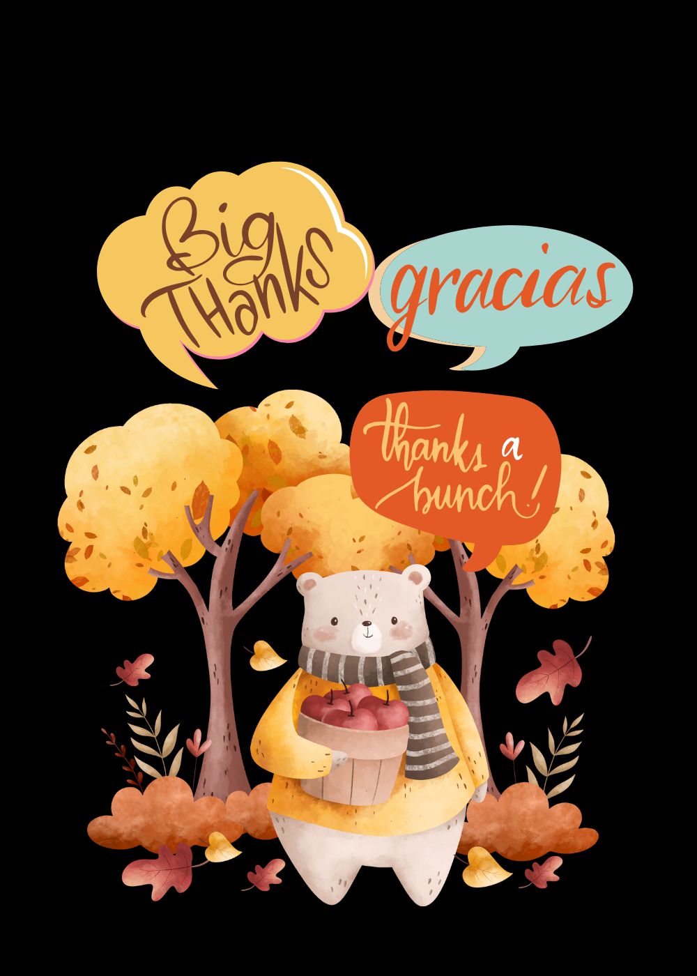 Fall Gratitude All My Forest Friends 9