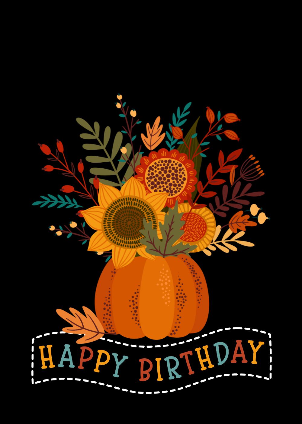 Fall into a Birthday 4