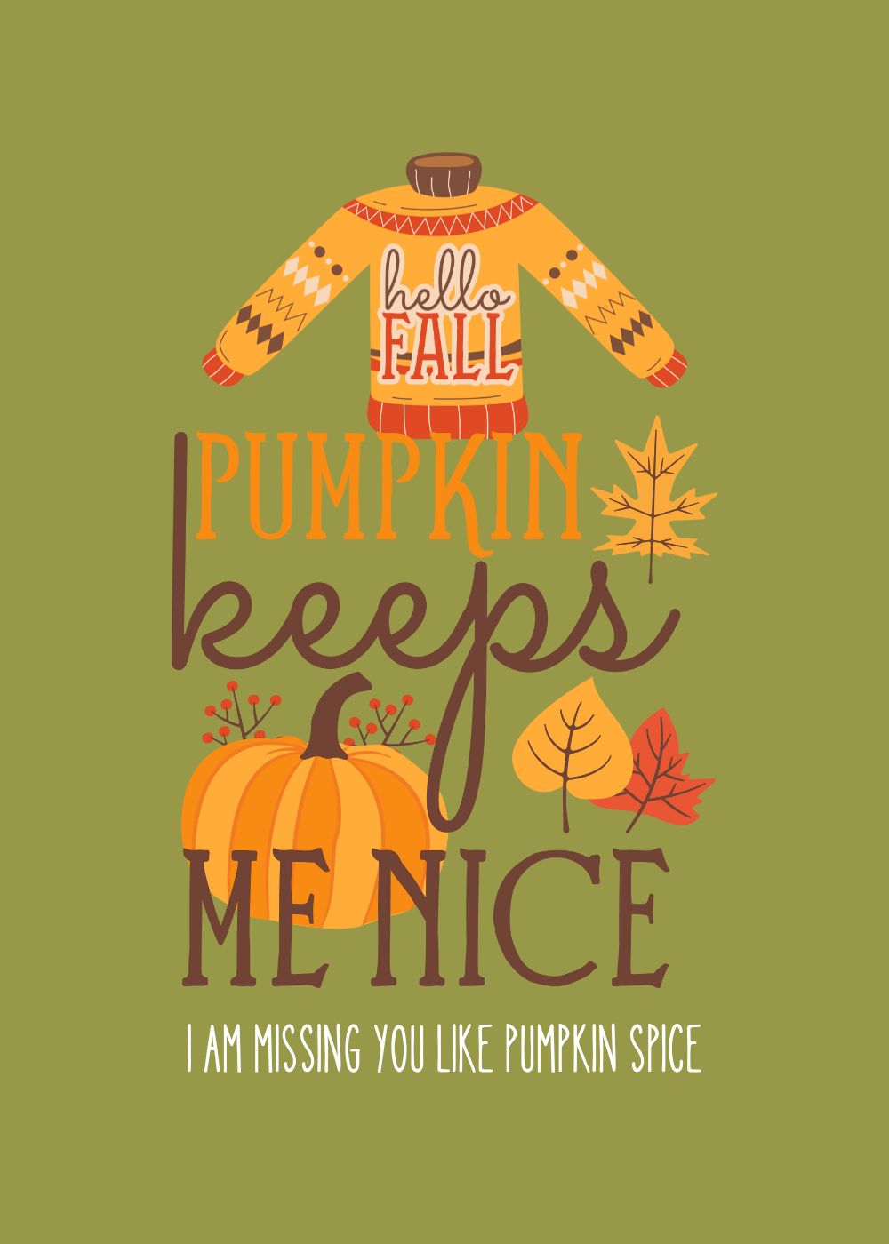 Pumpkin Spice Friendship 4