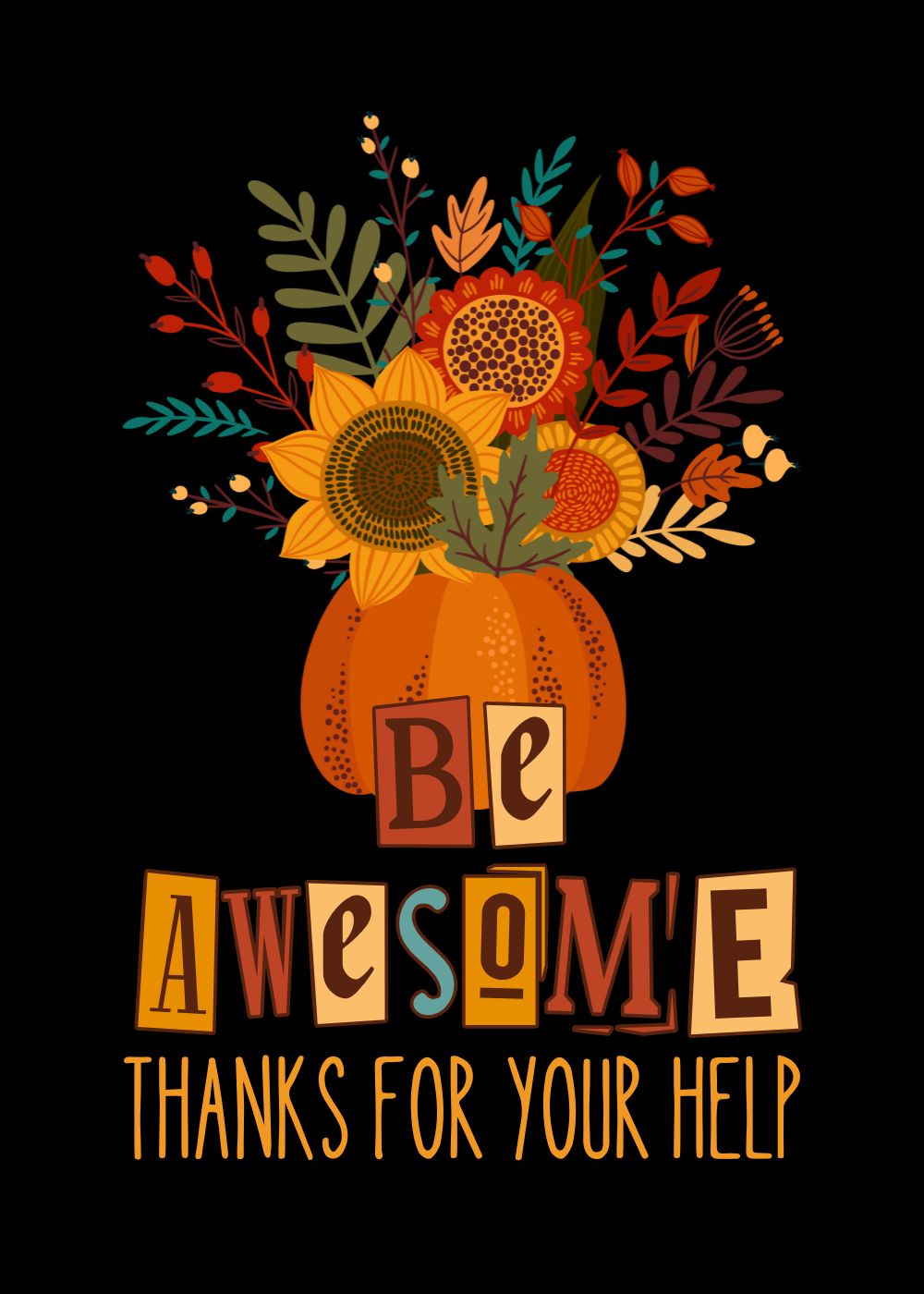 Fall into a Thank You 7