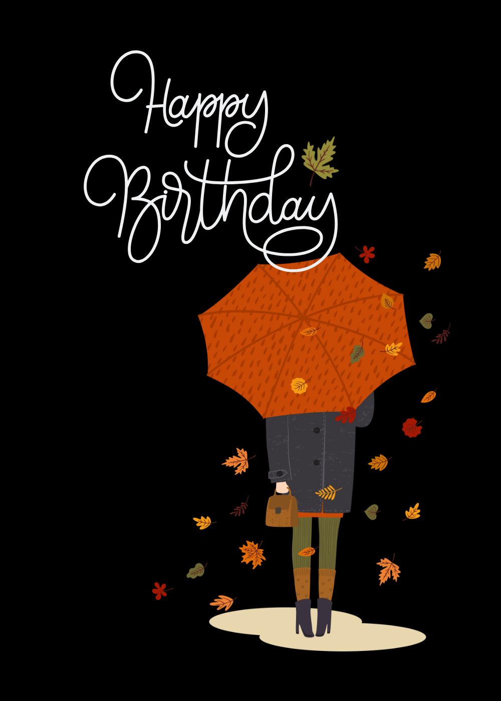Fall into a Birthday 9