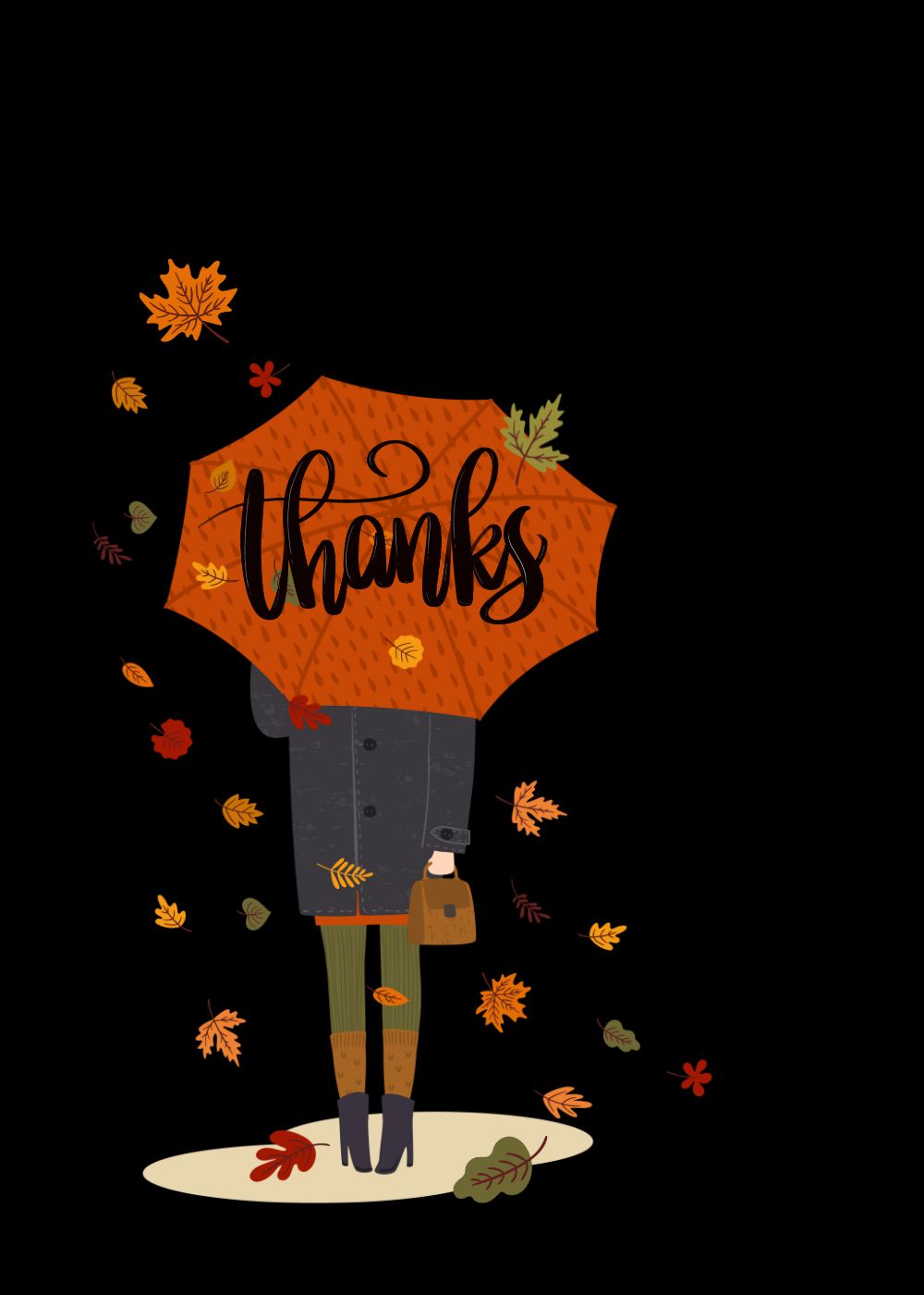 Fall into a Thank You 9