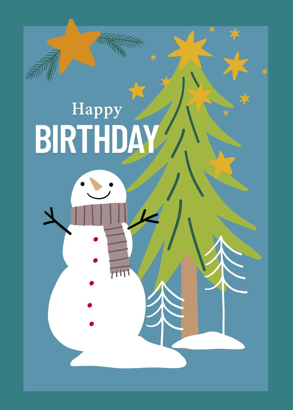 1 Winter-Snowman-Wishes