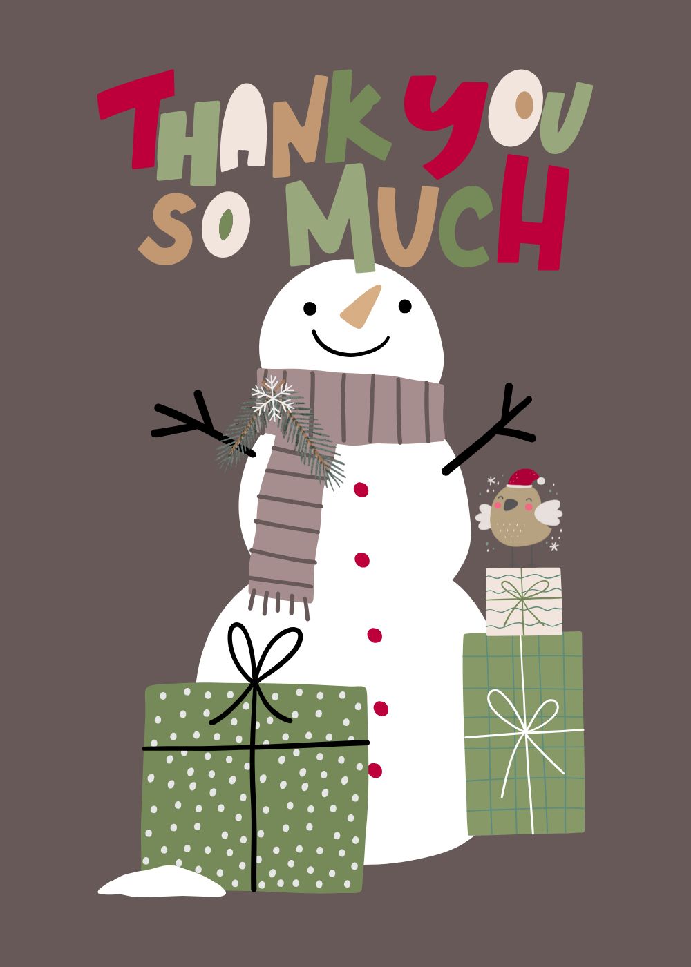 10Winter-Snowman-Thanks