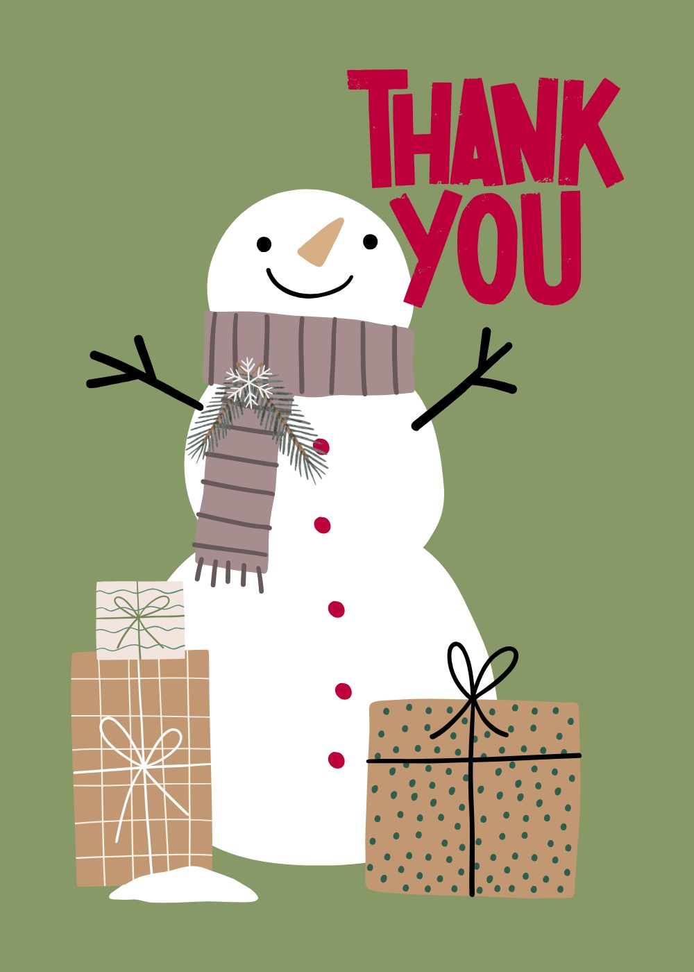 11Winter-Snowman-Thanks