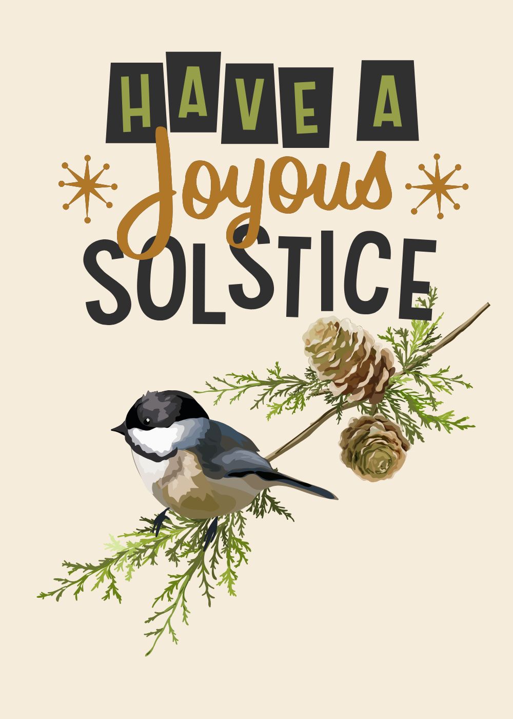 12 Winter Evergreen-Joy
