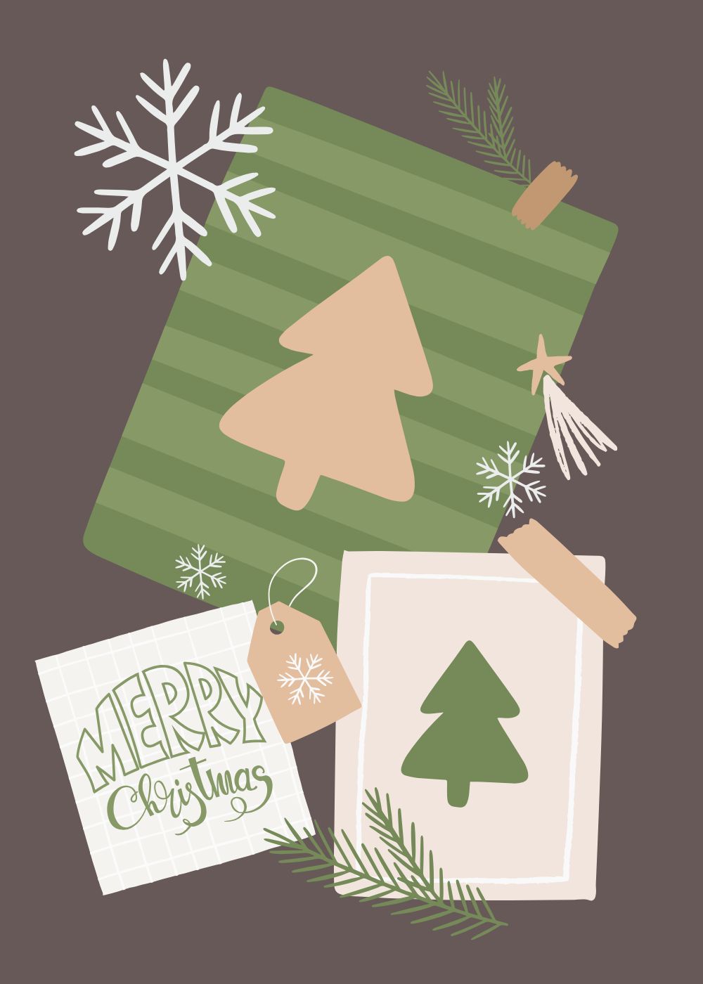 2 Winter-Brown-paper-greetings