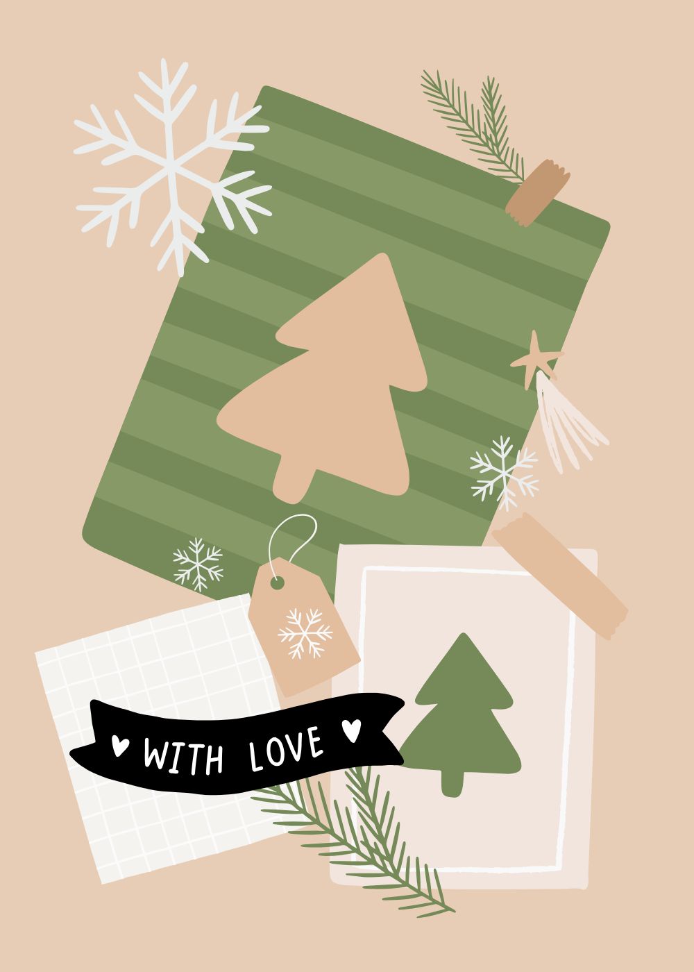 7 Winter-Brown-paper-greetings
