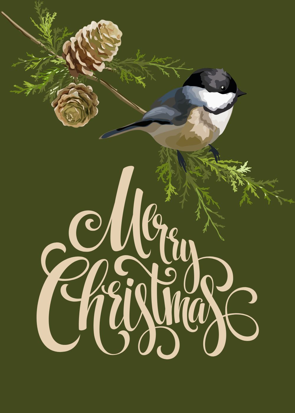 8 Winter Evergreen-Joy