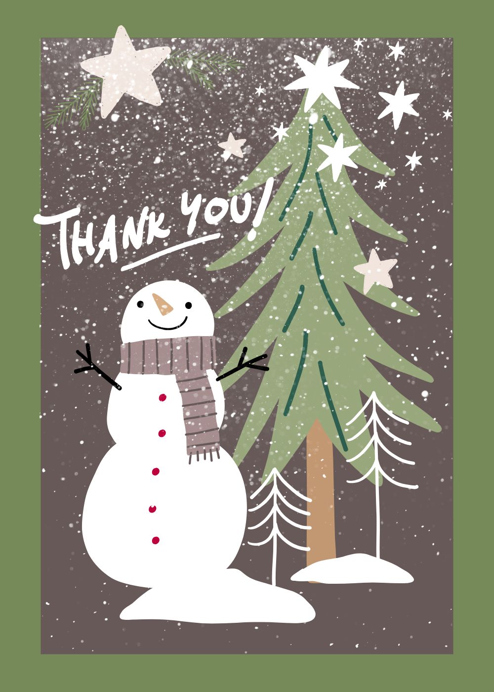 8Winter-Snowman-Thanks