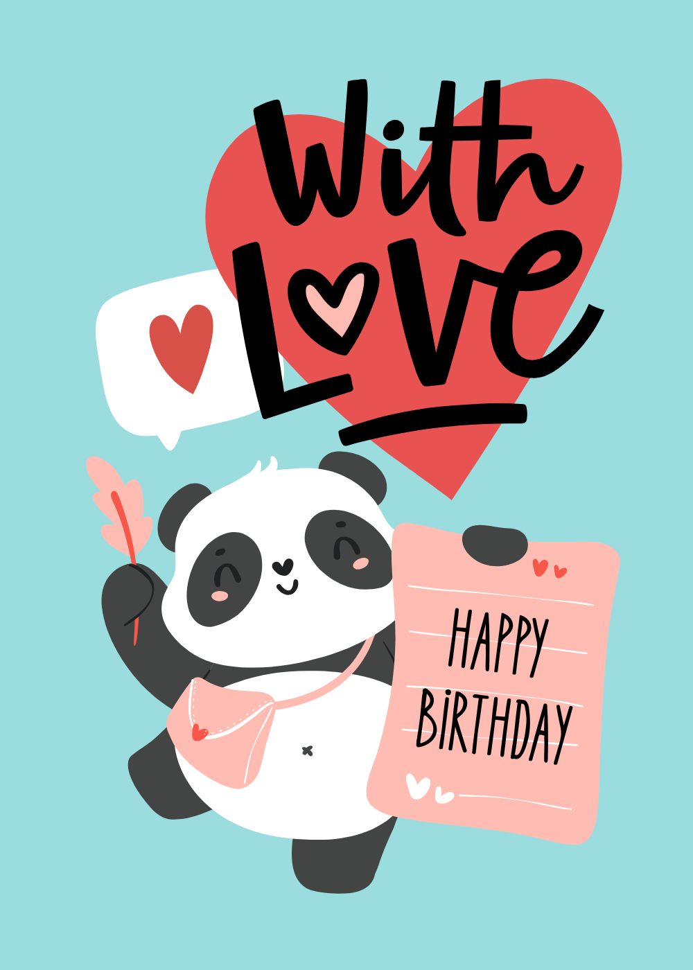 9 Winter-Birthday-Panda