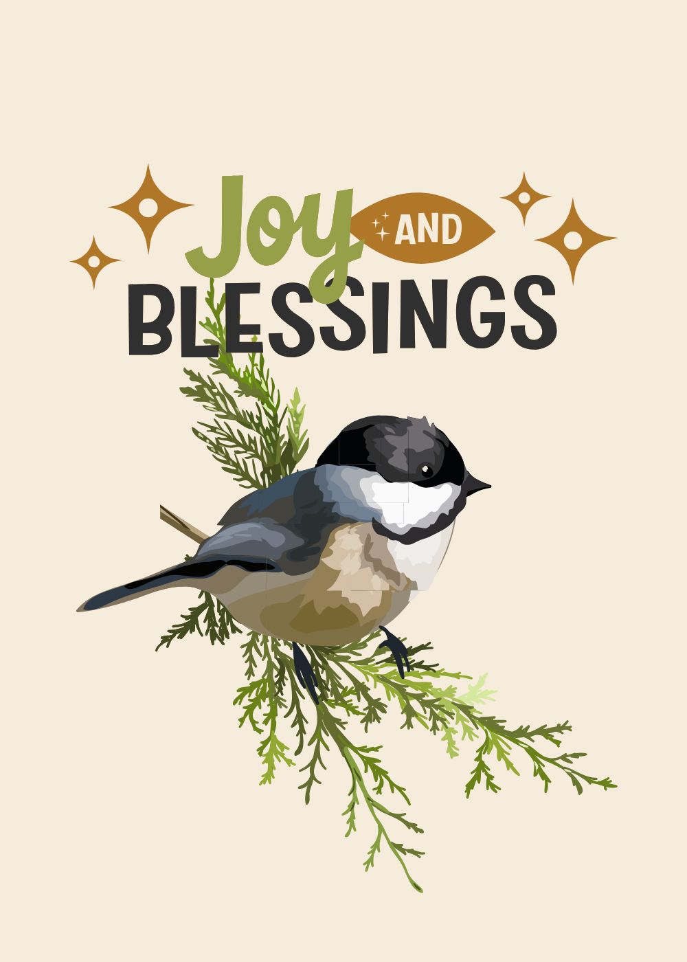 9 Winter Evergreen-Joy