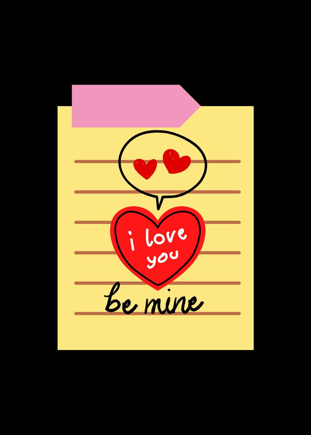 6 Winter-Post-it-notes-of-love