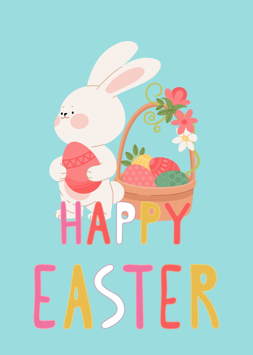 1 Spring Bunnies-&-Baskets