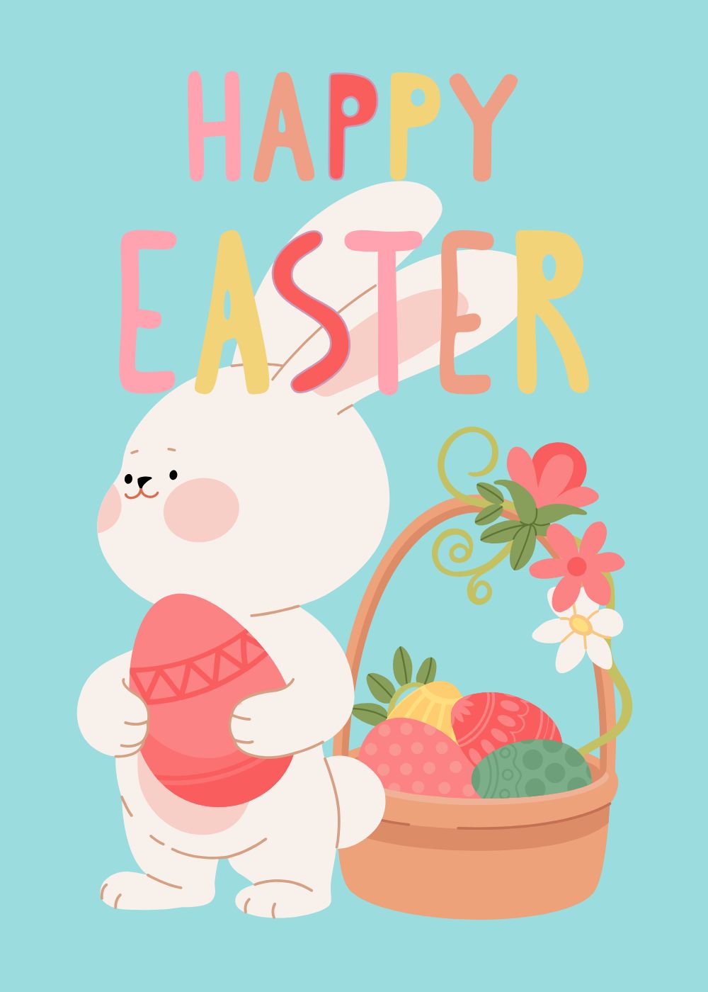 11 Spring Bunnies-&-Baskets