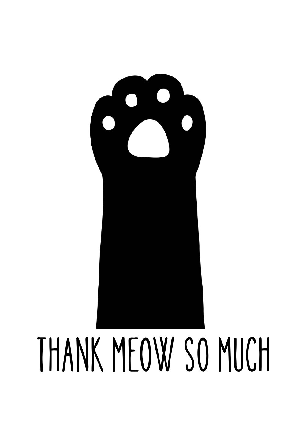 4 Winter Thank-Meow
