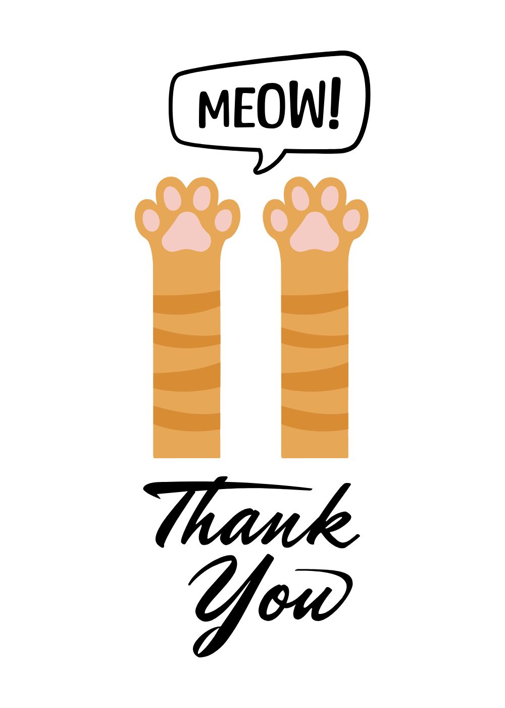 7 Winter Thank-Meow