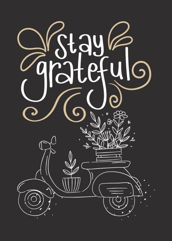 Chalk Art Grateful
