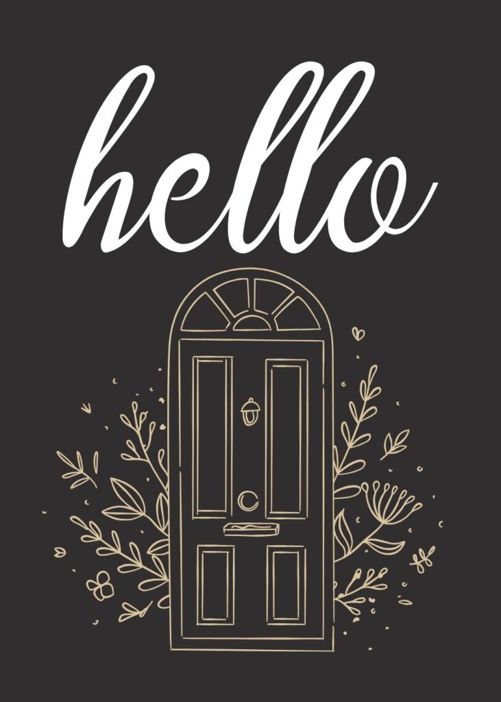 Floral Hello