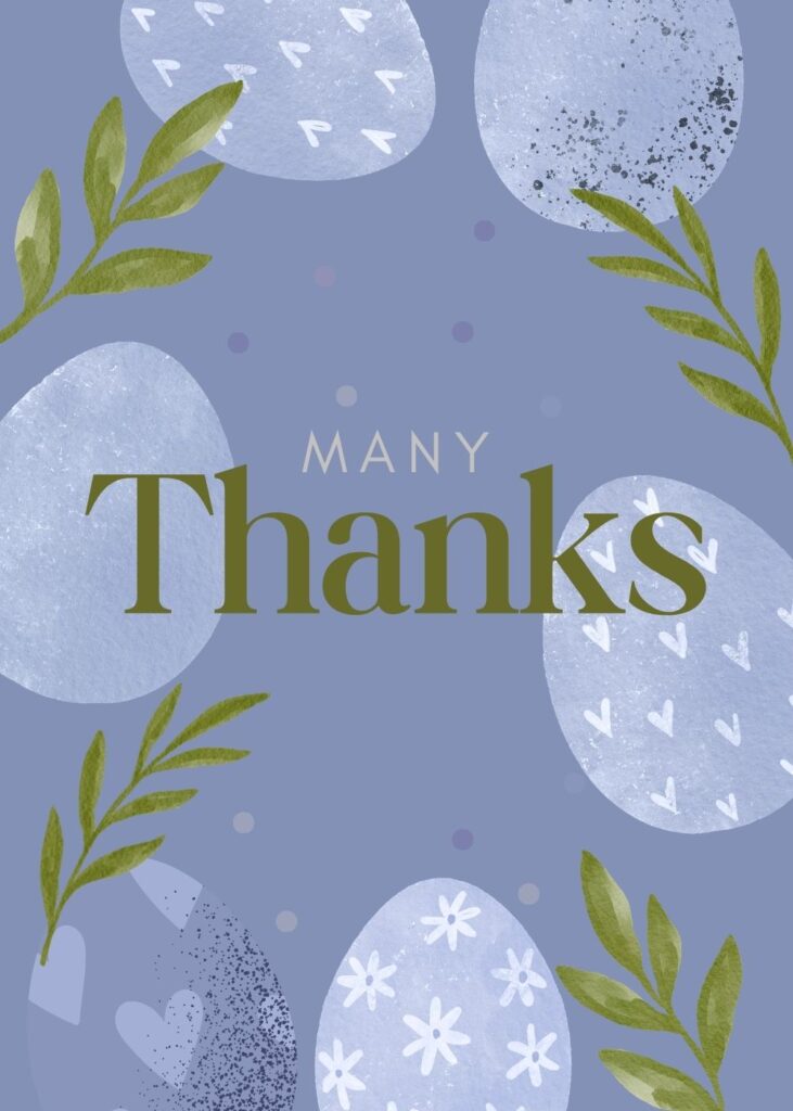 Many Thanks