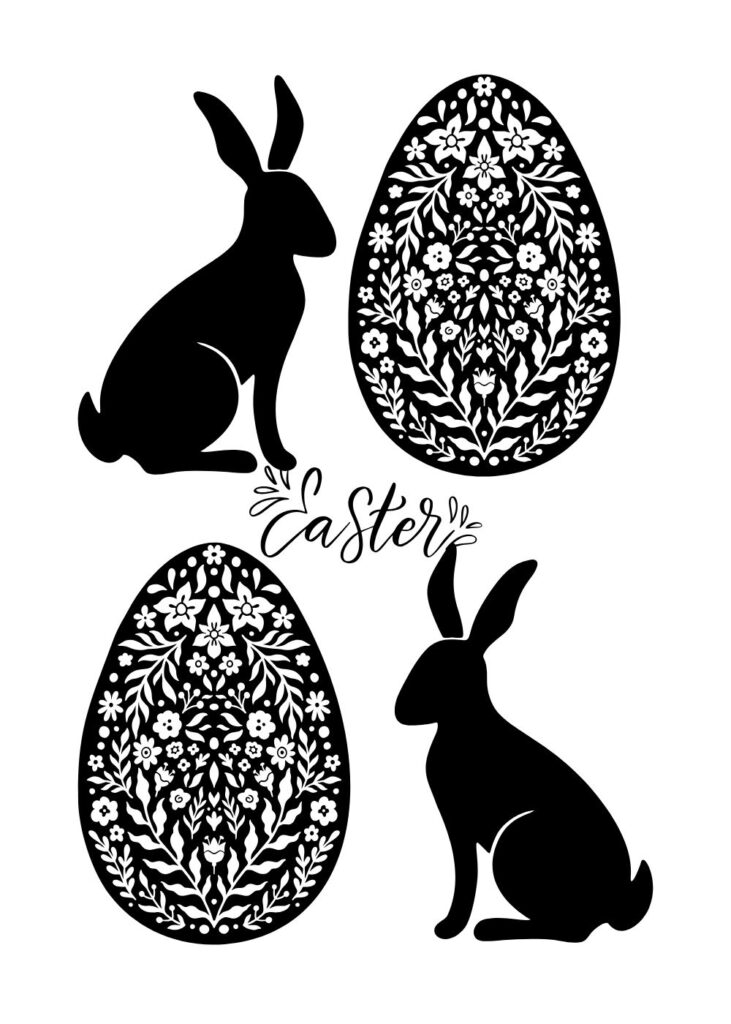 Easter in B/W